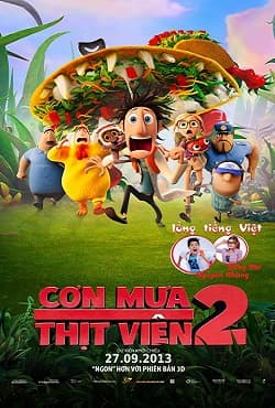 Ảnh phim Cơn Mưa Thịt Viên 2